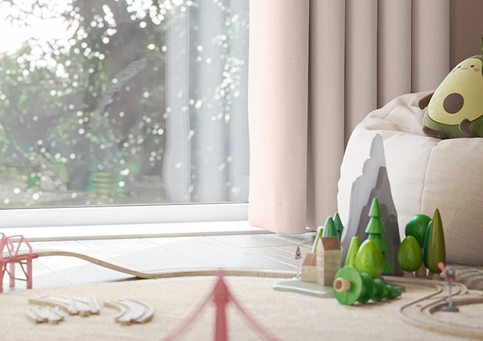 Oslo, Baby Pink - Made to Measure Curtains - Image 5